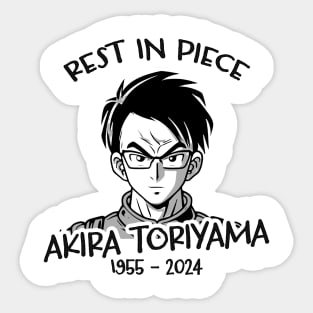 Akira Toriyama Rest in Peace Sticker